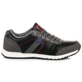 Arrigo Bello Graue Herren Turnschuhe