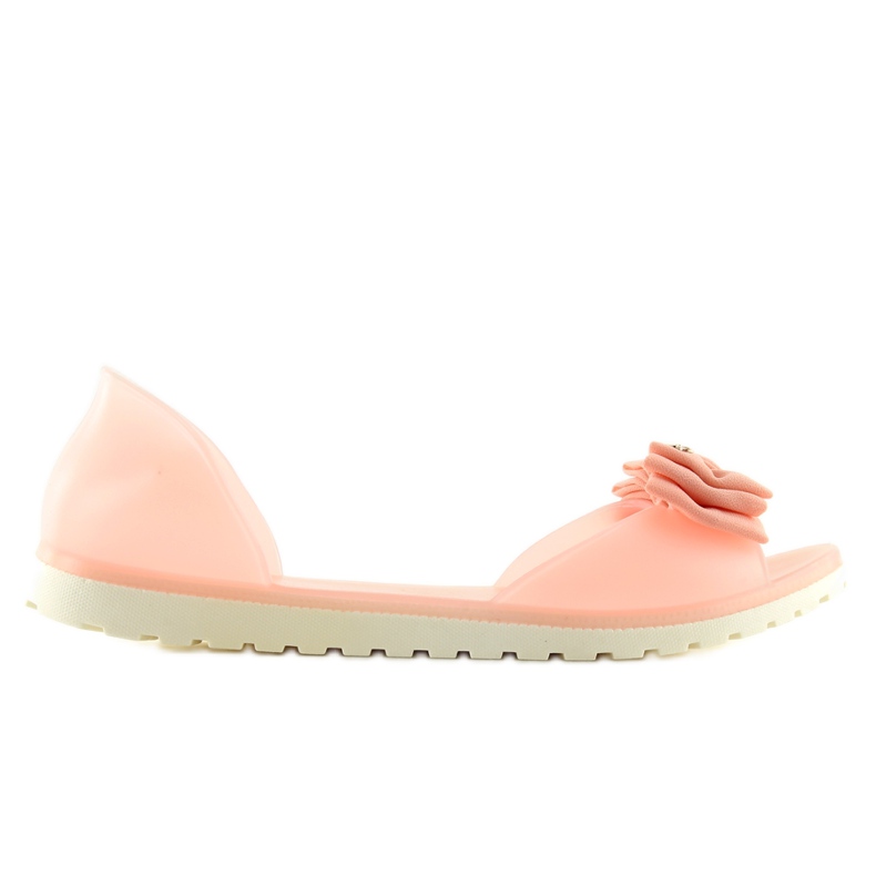 Ballerinas mit offener Spitze meliski beige S1 nackt rosa