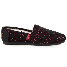 L. Day Slip-on-Espadrilles schwarz