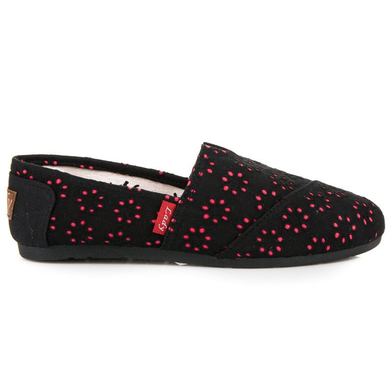 L. Day Slip-on-Espadrilles schwarz