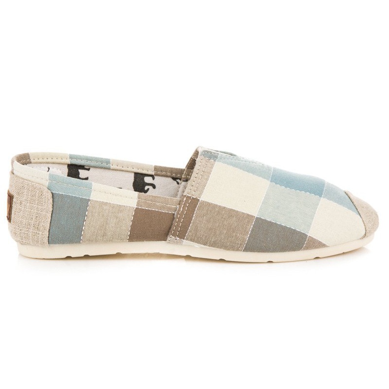 L. Day Bequeme karierte Espadrilles mehrfarbig