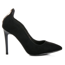 W. Potocki Sexy schwarze High Heels