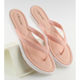 Pink CK41P Pinke Flip-Flops für Damen rosa