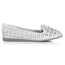 Sergio Todzi Durchbrochene Loafer grau