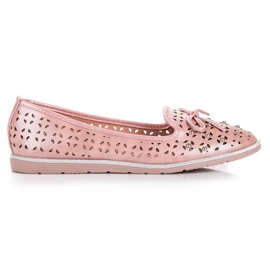 Sergio Todzi Durchbrochene Loafer rosa