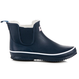 American Club Amerikanische marineblaue Regenstiefel navy blau