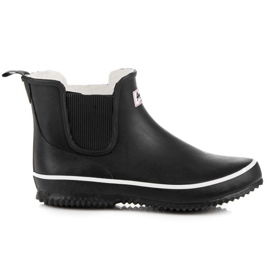 American Club Schwarze amerikanische Regenstiefel