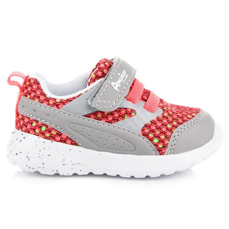 American Club Sportschuhe auf Gummiband und Rübe American grau