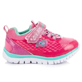 American Club Gebundene amerikanische Sportschuhe rosa