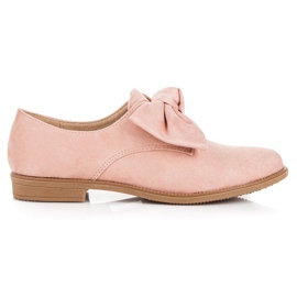 Bestelle Schlupfschuhe aus Wildleder rosa