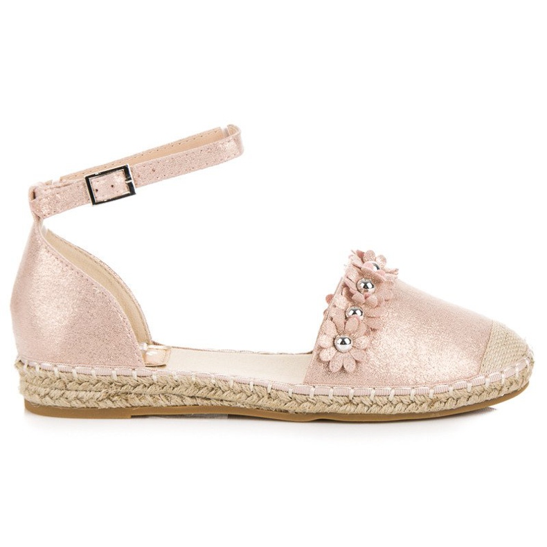 Anesia Paris Rosa Espadrilles-Sandalen