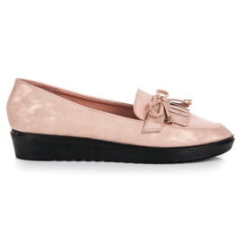 Queen Vivi Modische Loafer für den Frühling rosa