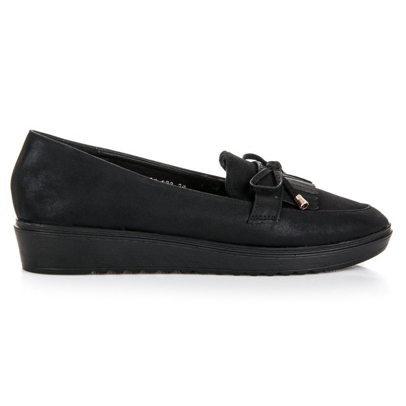 Queen Vivi Modische Loafer für den Frühling schwarz