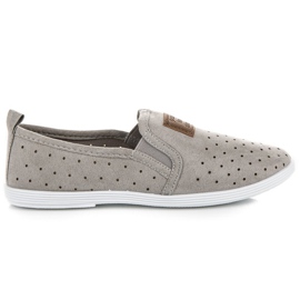 MCKEYLOR-Sneakers aus Wildleder grau