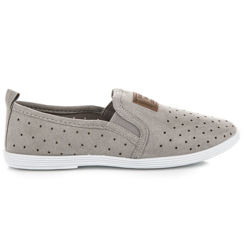 MCKEYLOR-Sneakers aus Wildleder grau