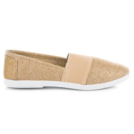 MCKEYLOR - Slip-In-Sneakers aus Gold golden