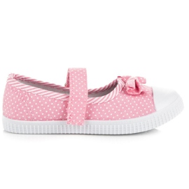 Velcro-Sneaker für Mckeylor weiß rosa