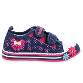 Turnschuhe für ein mckeylor Mädchen rosa navy blau