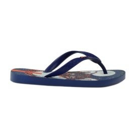 Ipanema Children's Flip -Flops mit einer Wolfsmarineblau