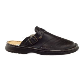 Orthopädische medizinische schwarze Sandalen