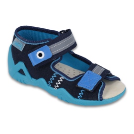 Befado Kinderschuhe 250P074 marineblau