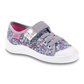 Befado Kinderschuhe 251X087 rosa grau