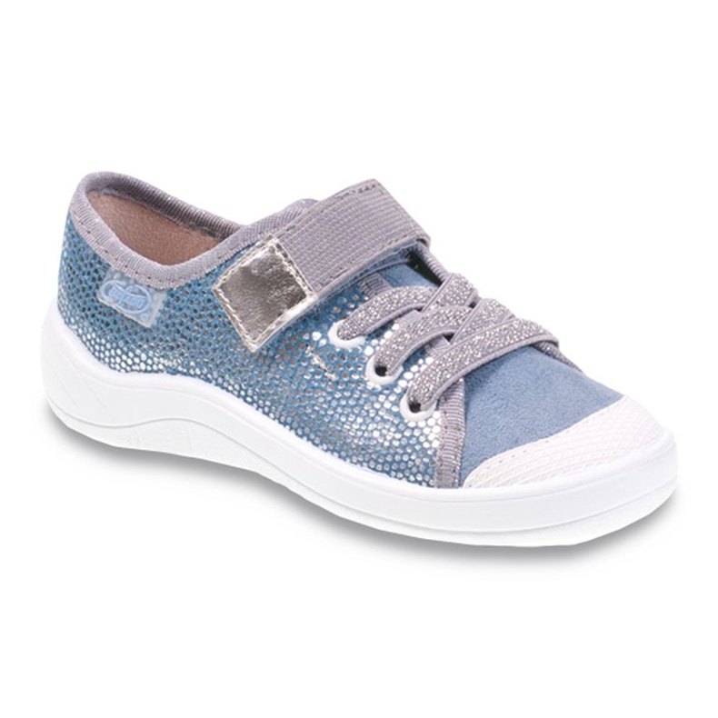 Befado Kinderschuhe 251Y088 grau blau