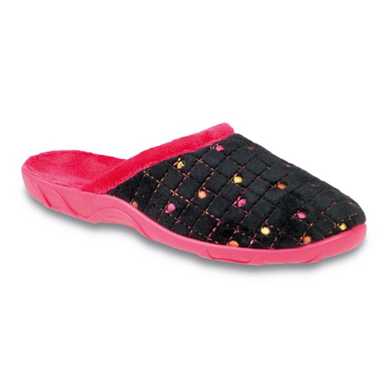 Befado farbige Damenschuhe pu 235D121 schwarz gelb rosa