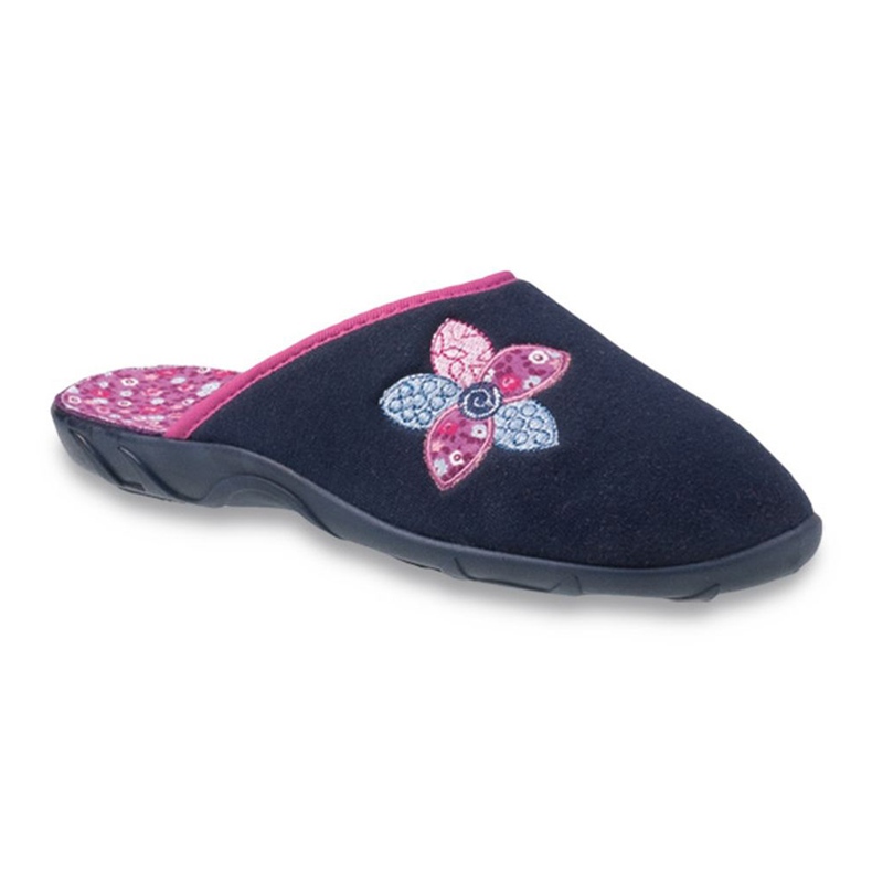 Befado farbige Damenschuhe 235D154 navy blau