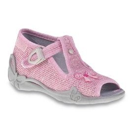 Befado rosa Kinderschuhe 213P104