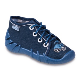 Befado marineblaue Kinderschuhe 130P058