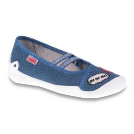 Befado Kinderschuhe 116Y233 navy blau
