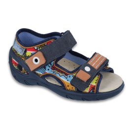 Befado Kinderschuhe VPE 065P117 navy blau blau