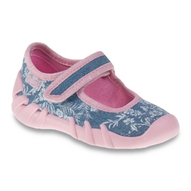 Befado rosa Kinderschuhe 109P160 blau