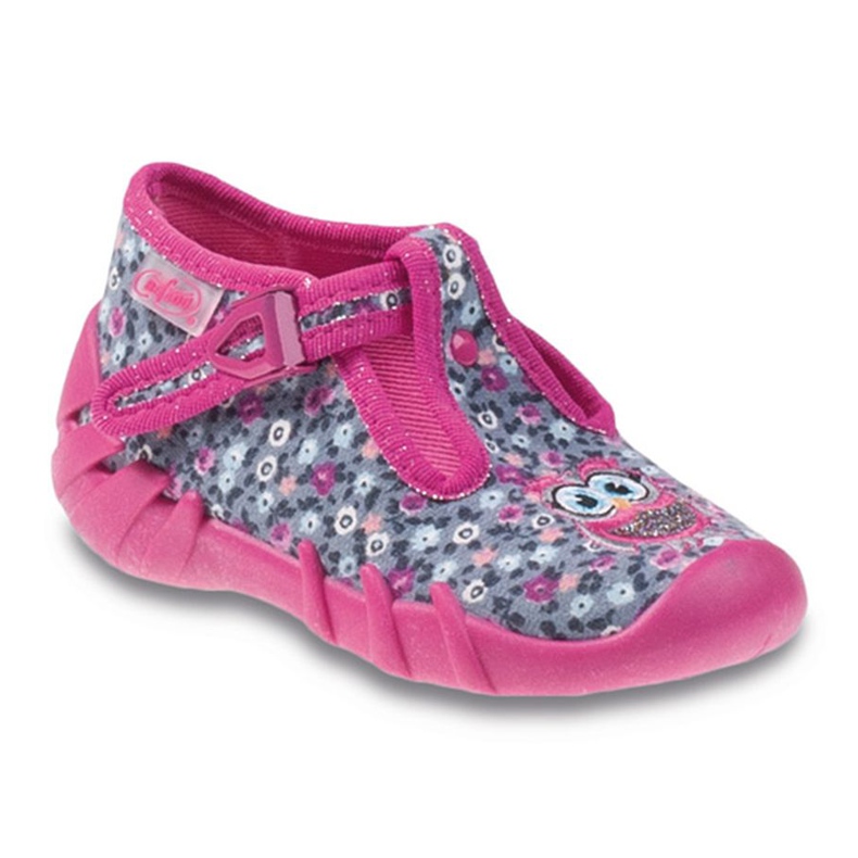 Befado Kinderschuhe 110P302 rosa grau