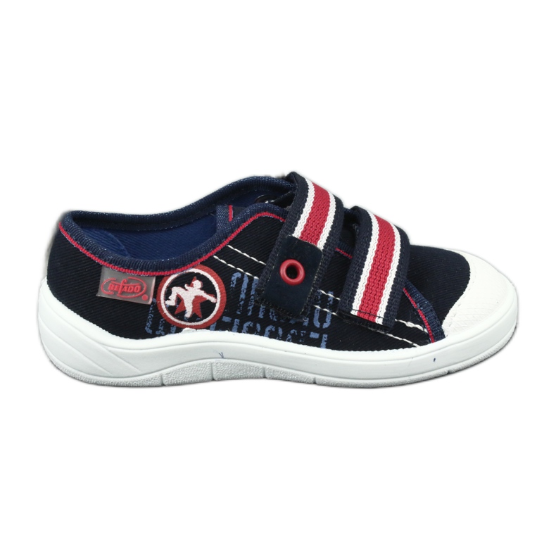 Befado Kinderschuhe 672X058 rot navy blau