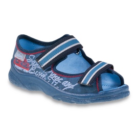 Befado Kinderschuhe 969X129 marineblau