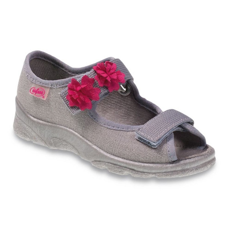 Befado Kinderschuhe 969Y103 rosa grau