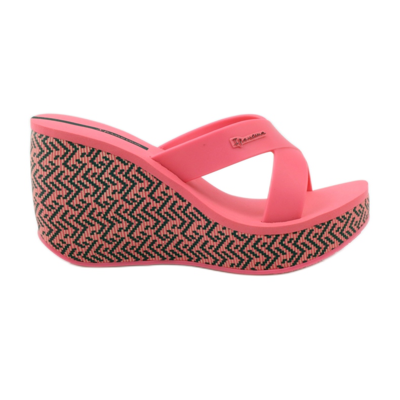 Damen-Keilhausschuhe Ipanema 82288 schwarz rosa