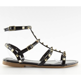 Damensandale mit schwarzen H56 Black Nieten