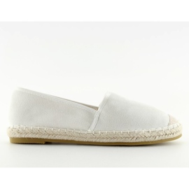 Espadrilles vollfarbig weiß BB17P weiß