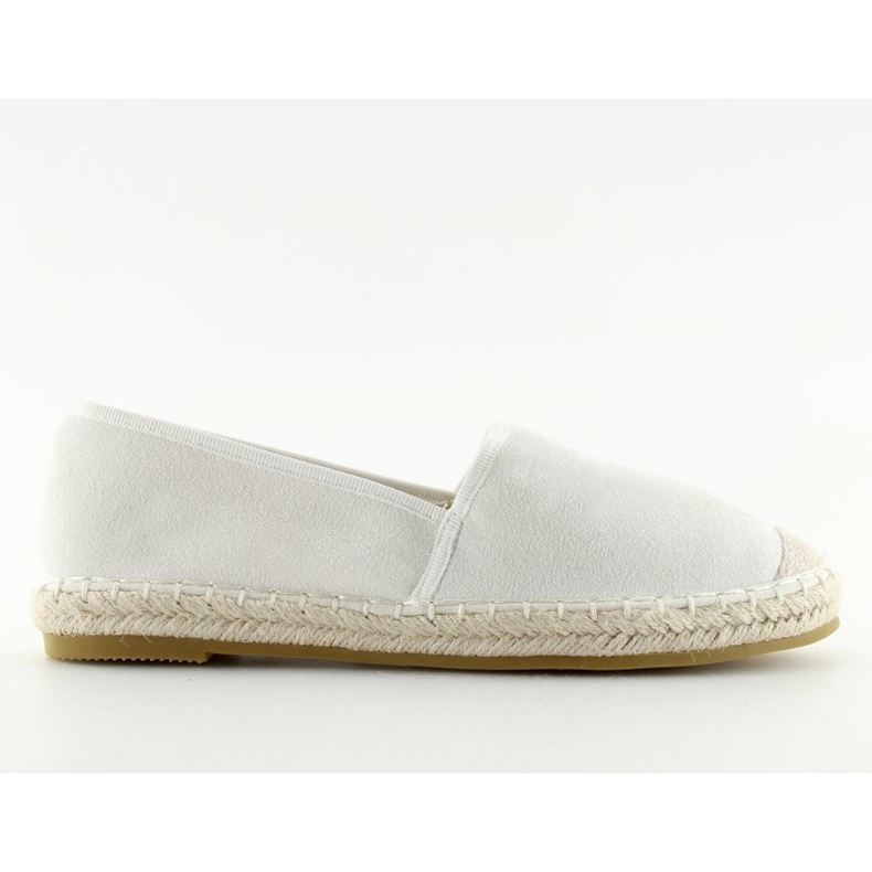 Espadrilles vollfarbig weiß BB17P weiß