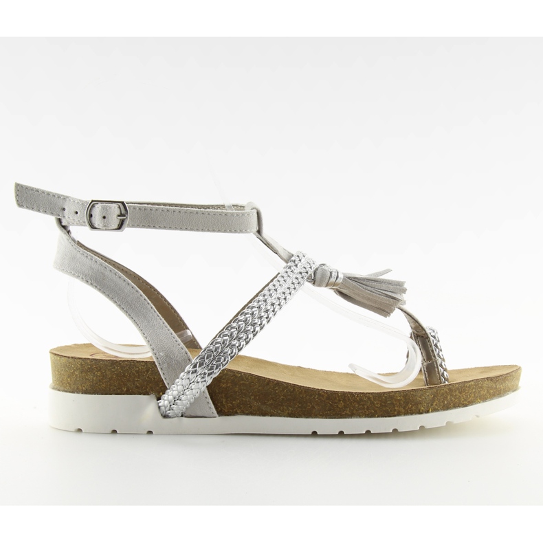 Silberne Flip-Flops K1717301 plata grau