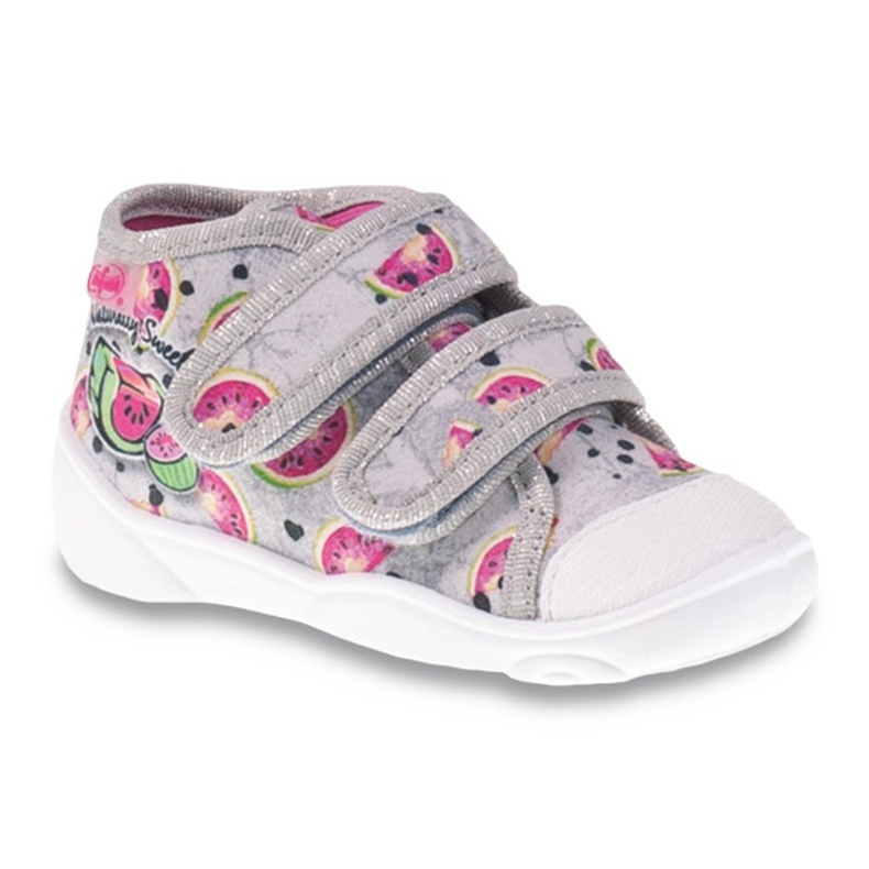 Befado Kinderschuhe 212P055 rosa grau