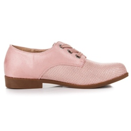Renda Stylische Schnürschuhe rosa
