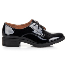Lovery Elegante Lackschuhe schwarz