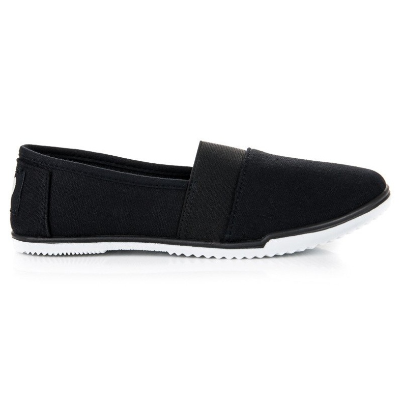 Mckeylor Schwarze Textil-Slipper