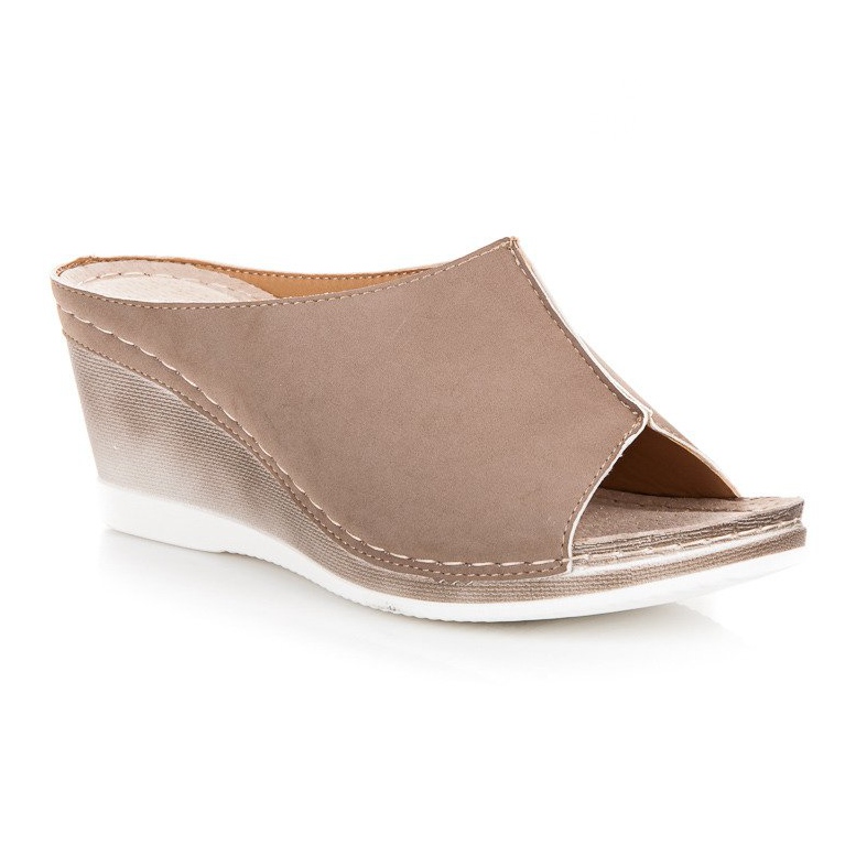 Keilsandalen von Vinceza braun