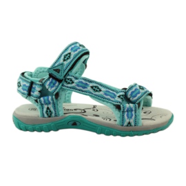 American Club Sandale mit Einsatz aus amerikanischem 5268-Leder mehrfarbig