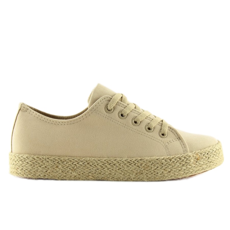Espadrilles vollfarbig beige K1830201 Beige